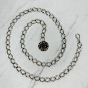 George Washington Coin Chain Belt Gold Tone Y2K Small/Medium (S/M) ✨